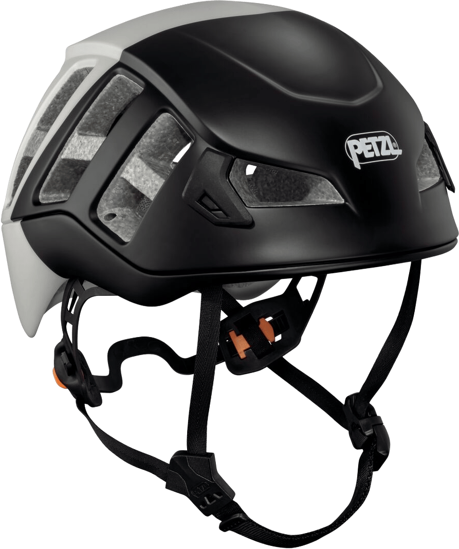 Petzl Meteor klatrehjelm i sort og grå