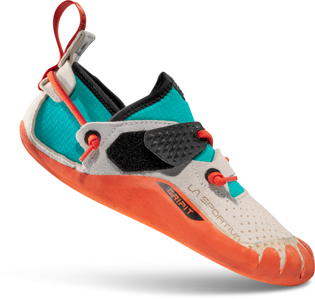 La Sportiva Gripit barneklatresko i hvit og lys farge