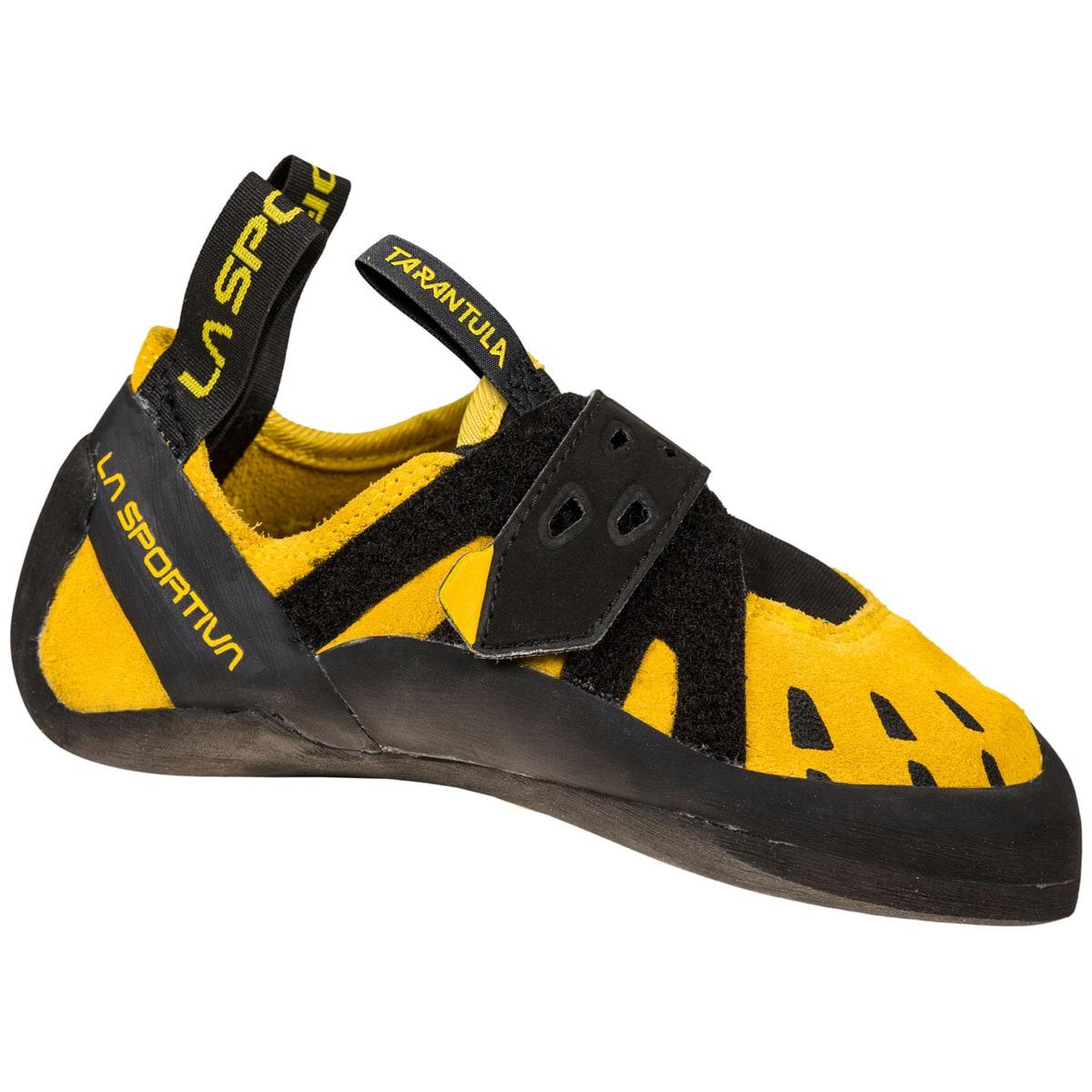 La Sportiva Tarantula Jr barneklatresko i gult og svart