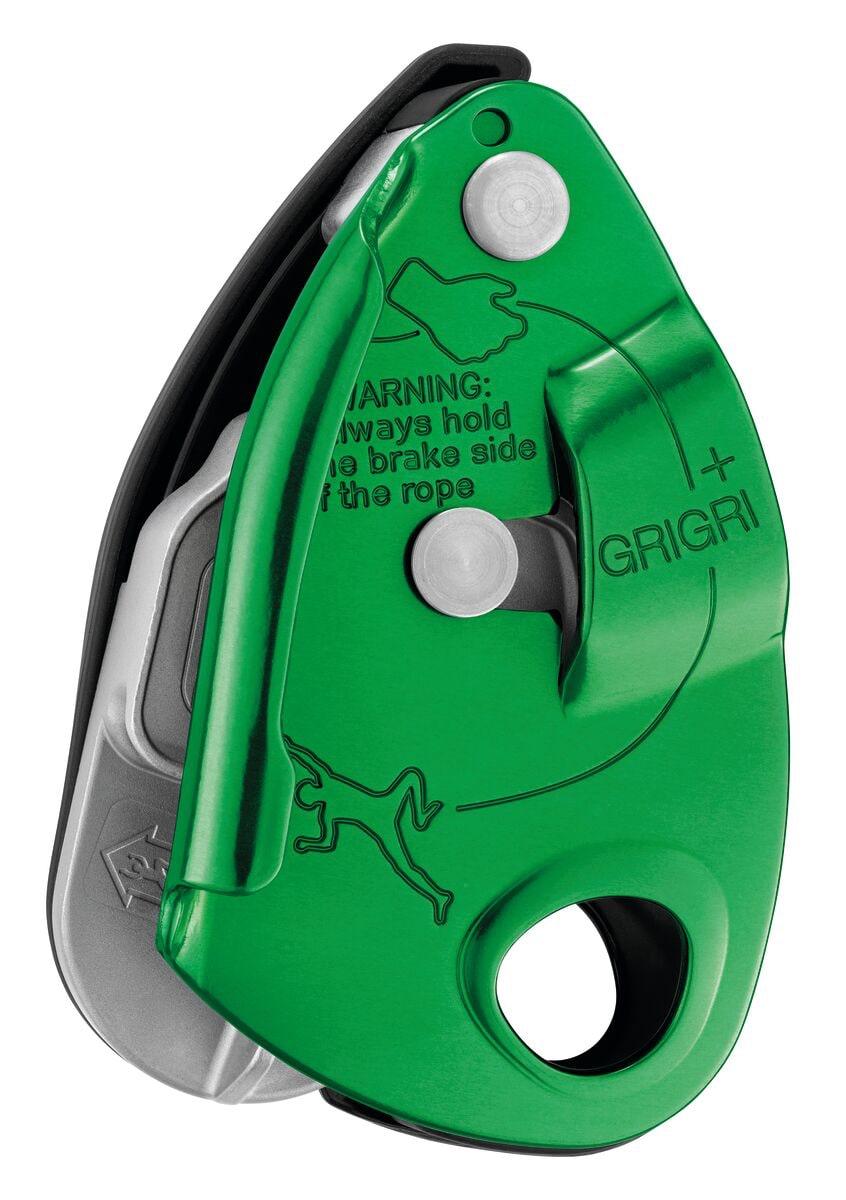 Petzl GriGri+ assistert taubrems i grønn farge