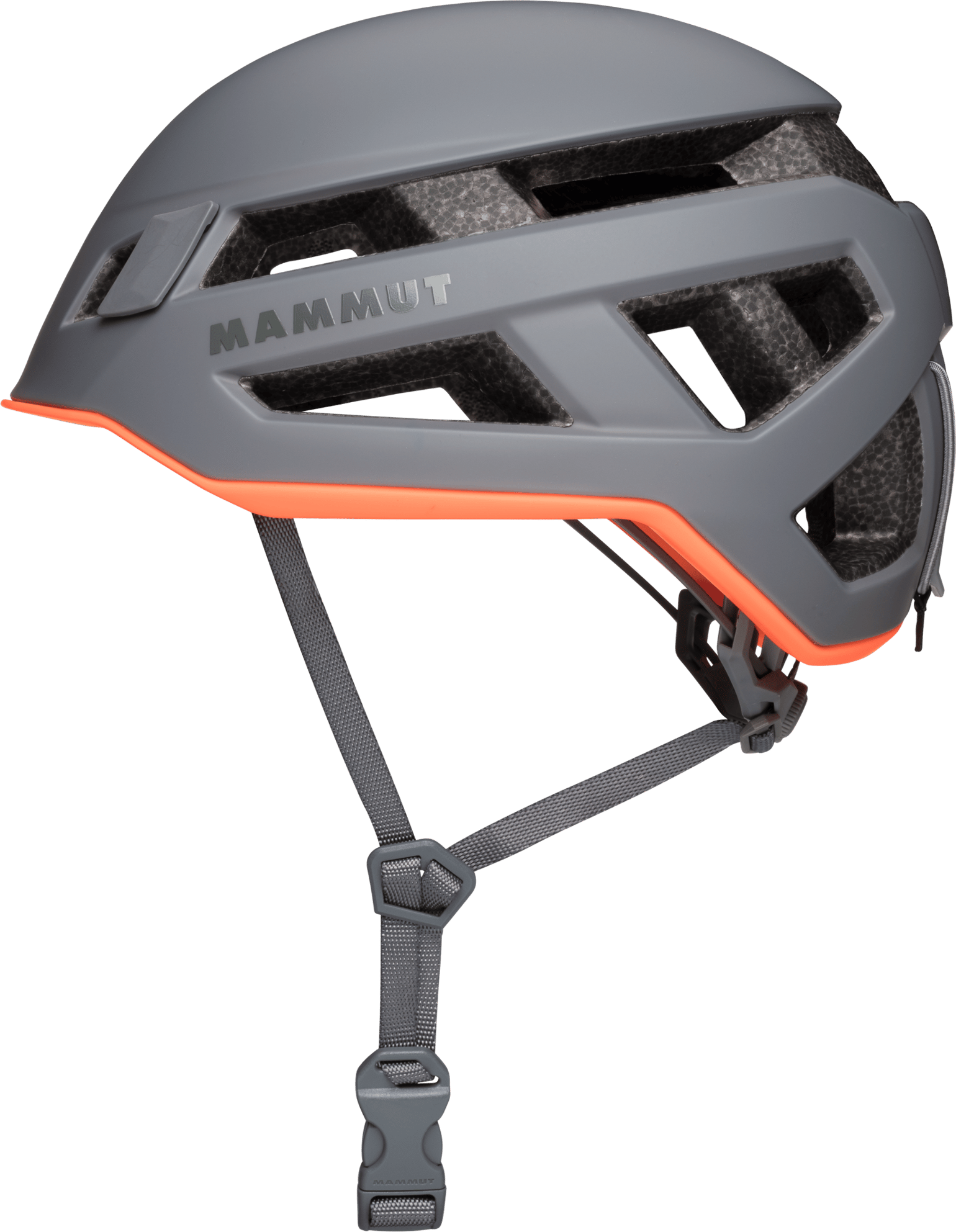 Mammut Crag Sender klatrehjelm i titanfarge