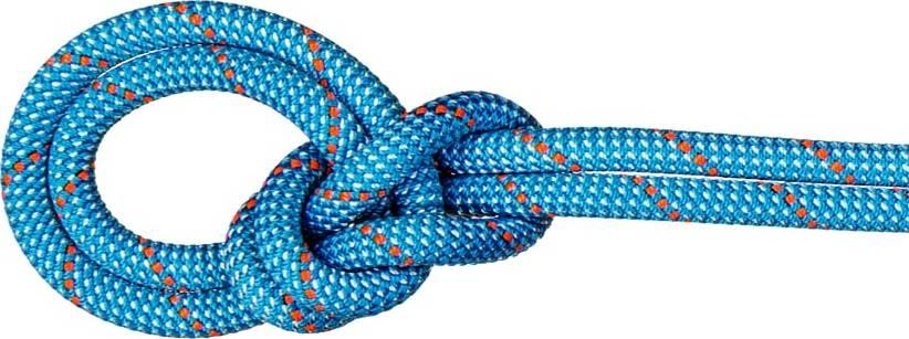 Mammut 9.8 Crag Classic Rope 60m i mintgrønn og hvit
