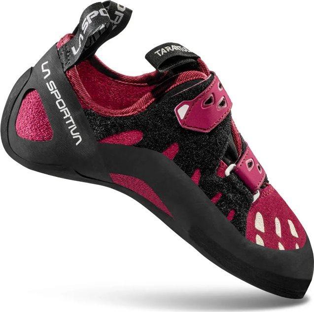 La Sportiva Tarantula klatresko dame i rød-plomme farge