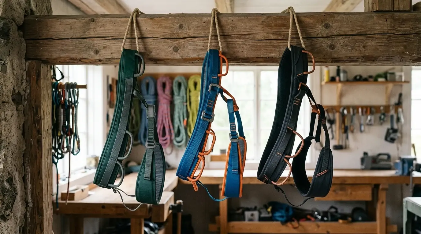 Beste klatresele illustrert som klatreseler hos Klatreutstyroversikt