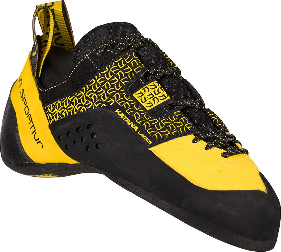 La Sportiva Katana Lace klatresko i gul og svart